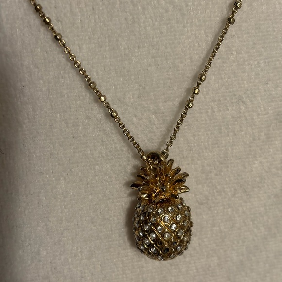 Banana Republic Factory Gold Pineapple Necklace - Picture 3 of 3
